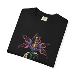 Moonwater Tee folded front print detail