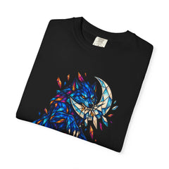 Moonbite Tee folded front print detail