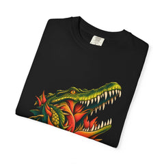 Bloomjaw Tee folded front print detail