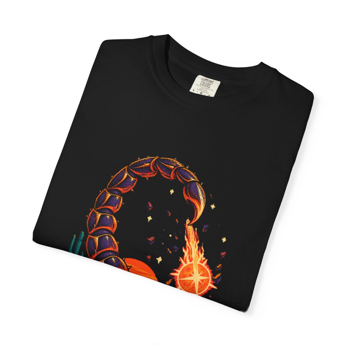 Starstinger Tee folded front print detail