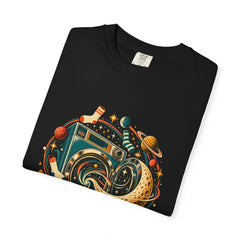 Starlight Spin Tee folded front print detail