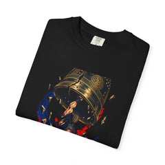 Bell Defiant Tee folded front print detail