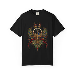 Crown Eclipse Tee large front print on a Black Comfort Colors 1717 tee