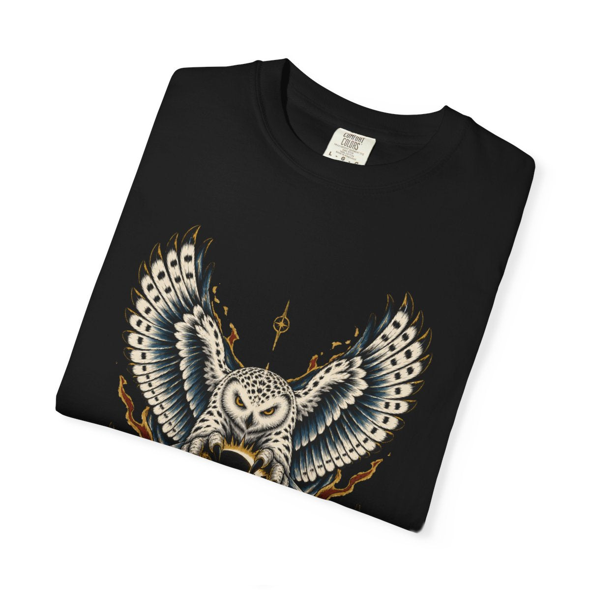 Eclipse Talon Tee folded front print detail
