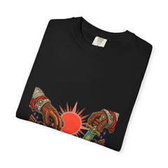 Solar Quickdraw Tee folded front print detail