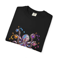 Reef Alchemist Tee folded front print detail
