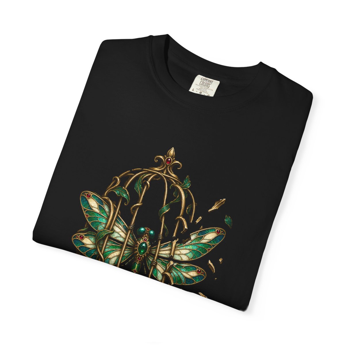 Vinebreaker Tee folded front print detail