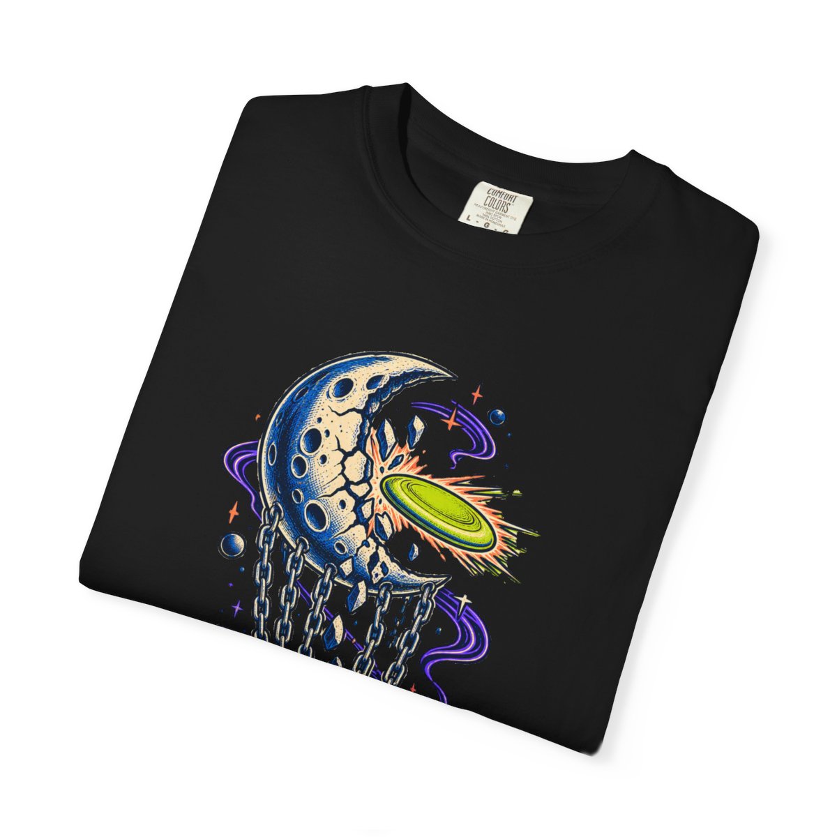 Moon Skip Tee folded front print detail