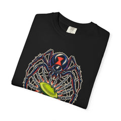 Widow Line Tee folded front print detail