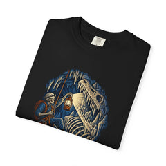 Bone Lantern Tee folded front print detail