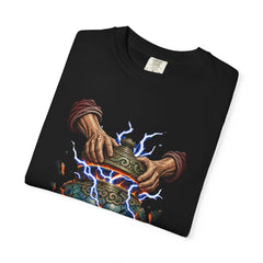 Thunder Jar Tee folded front print detail