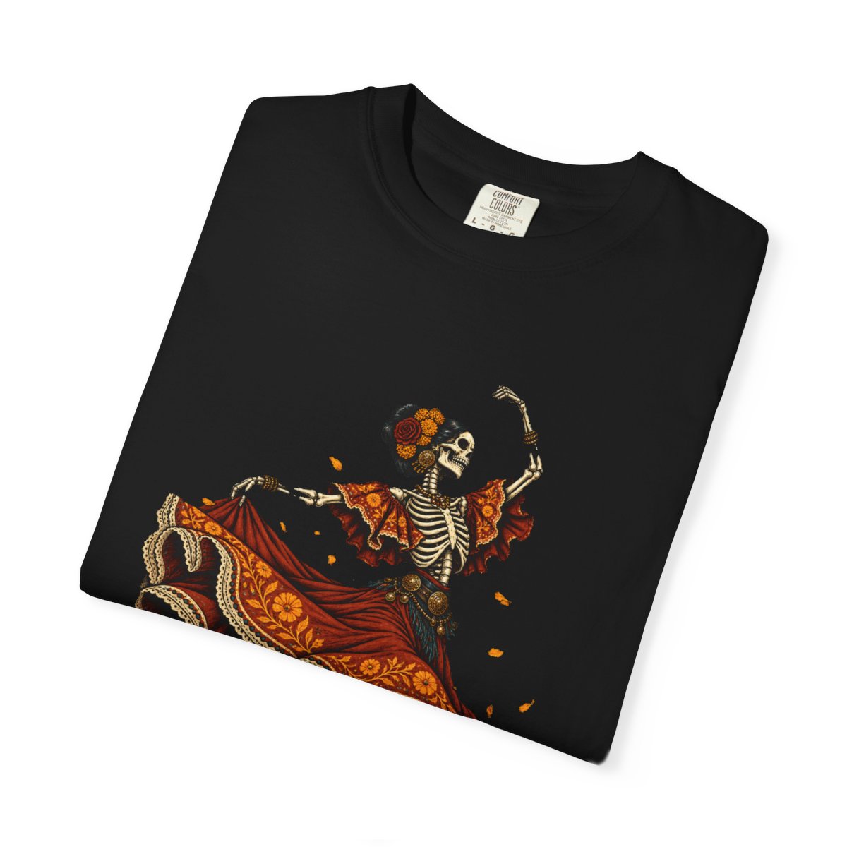 Grave Dancer Tee folded front print detail