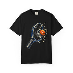 Break Point Tee large front print on a Black Comfort Colors 1717 tee