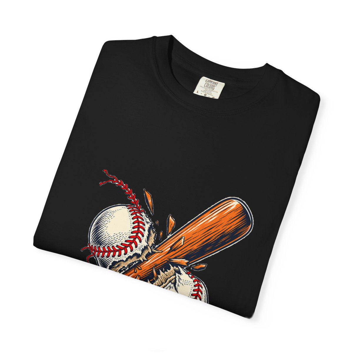 Grand Slam Tee folded front print detail