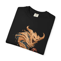 Desert Devil Tee folded front print detail
