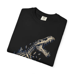 Fossil Rising Tee folded front print detail