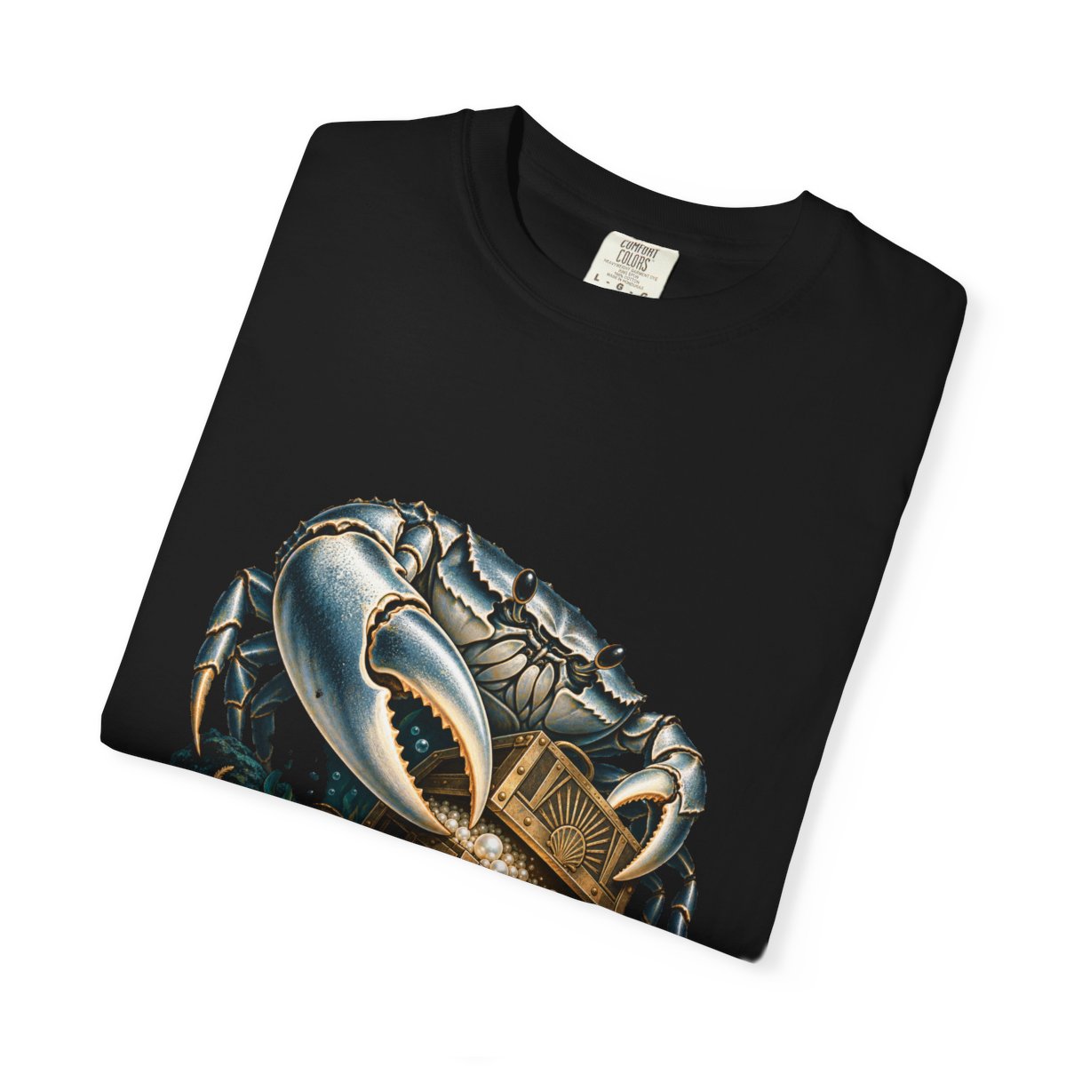 Pearl Thief Tee folded front print detail
