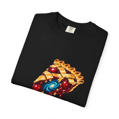 Pie in the Sky Tee folded front print detail