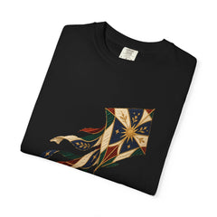 Kite Cuts Loose Tee folded front print detail