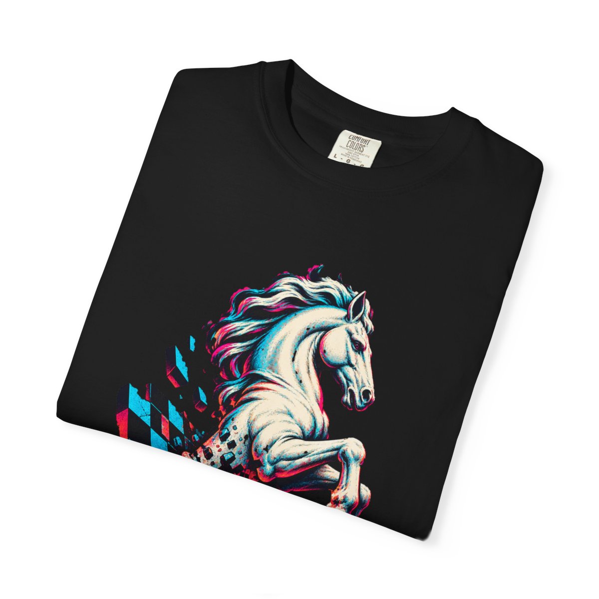 Chess Revolt Tee folded front print detail