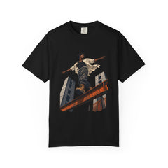 Beam Walker Tee large front print on a Black Comfort Colors 1717 tee