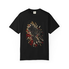 Panther Breakout Tee large front print on a Black Comfort Colors 1717 tee