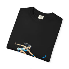 Passing Shot Tee folded front print detail
