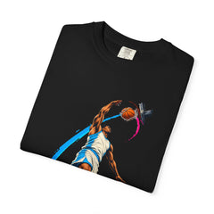 Rim Rattler Tee folded front print detail