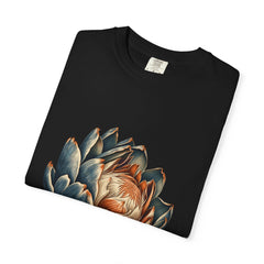 Artichoke Heart Tee folded front print detail