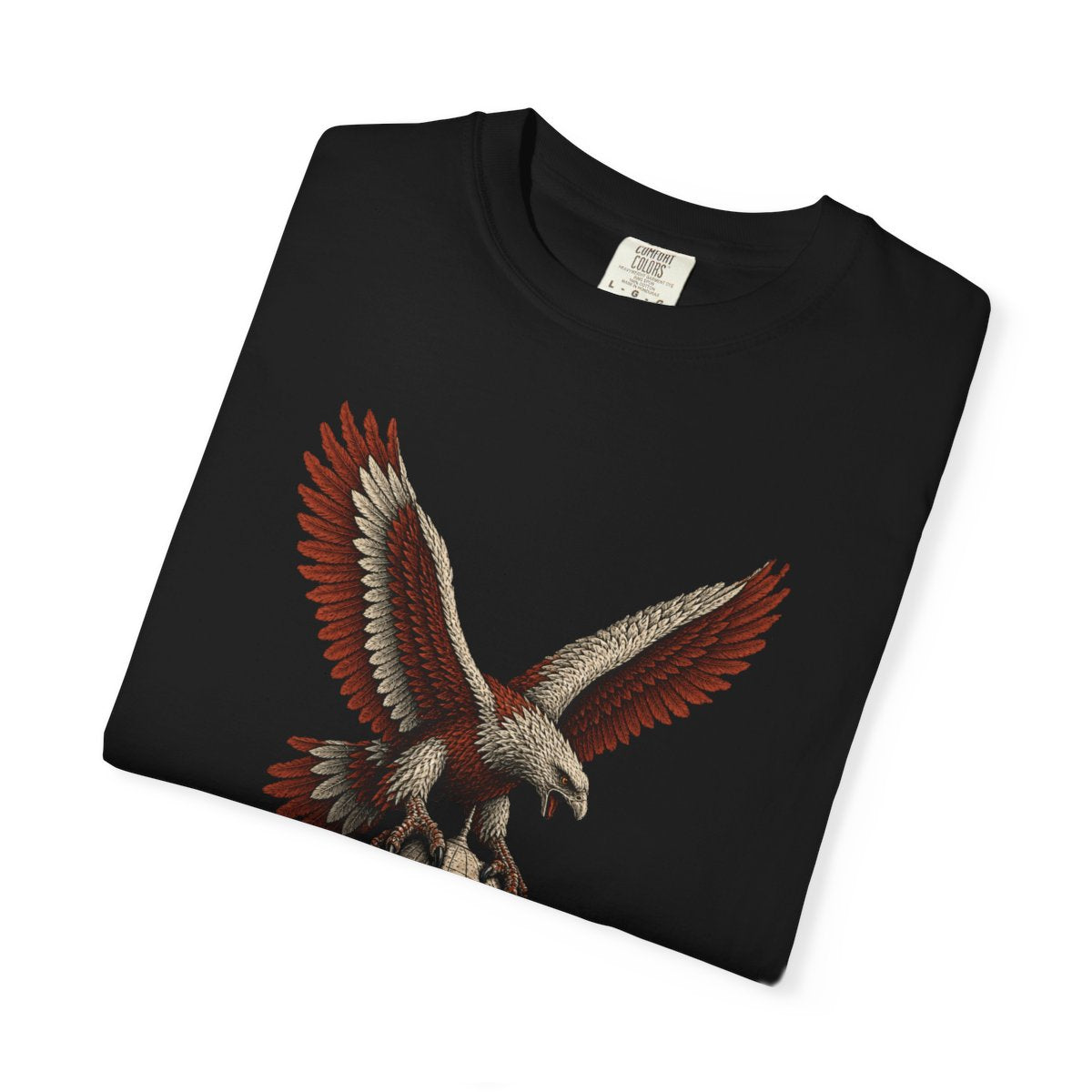 Roc Raid Tee folded front print detail