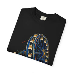 Ferris Breakaway Tee folded front print detail