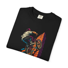 Wallride Tee folded front print detail
