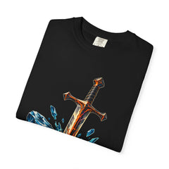 Icebrand Tee folded front print detail