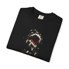 Tape Scream Tee folded front print detail