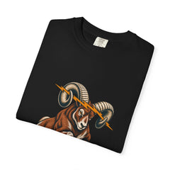 Bighorn Bolt Tee folded front print detail