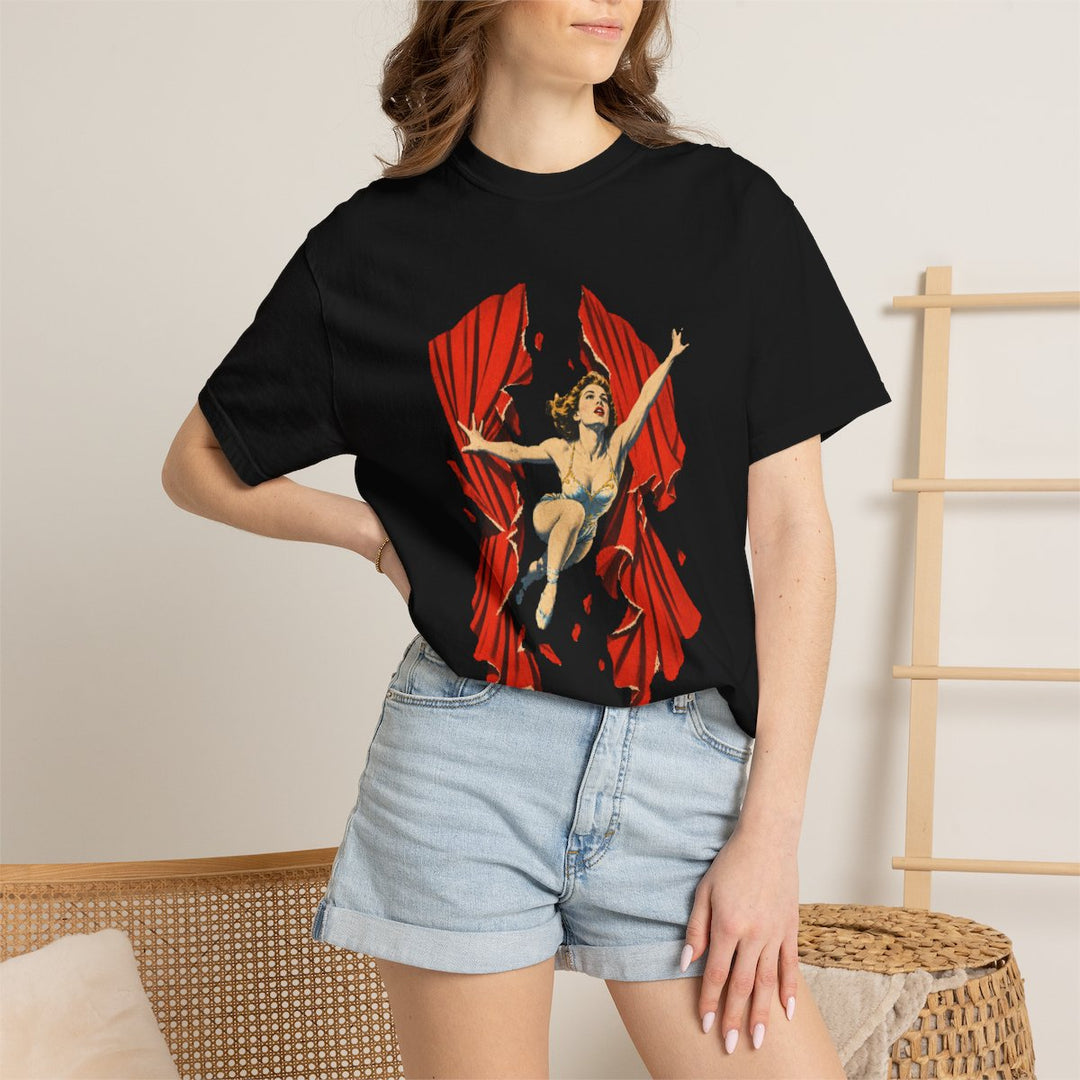 Curtain Drop Tee