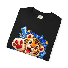 Prize Breakout Tee folded front print detail