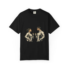 Final Salute Tee large front print on a Black Comfort Colors 1717 tee