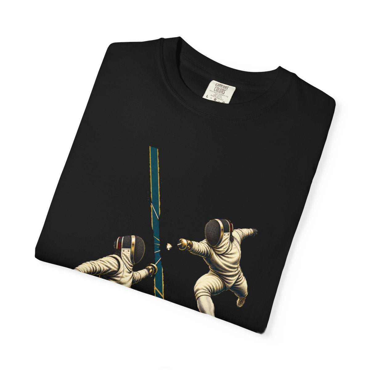 Mirror Bout Tee folded front print detail