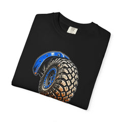 Canyon Edge Tee folded front print detail