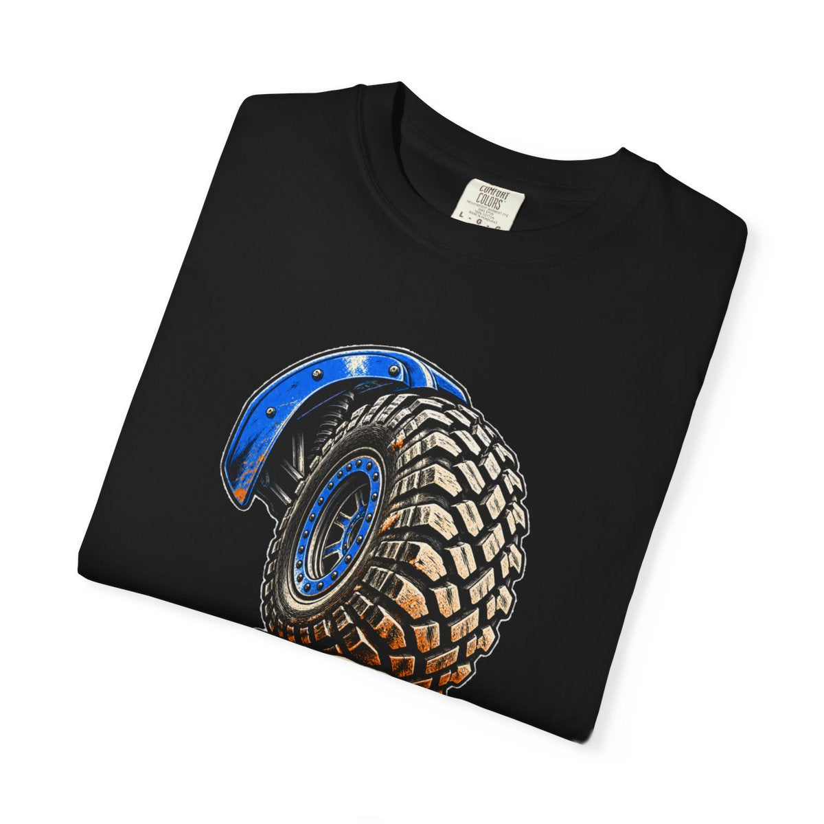 Canyon Edge Tee folded front print detail