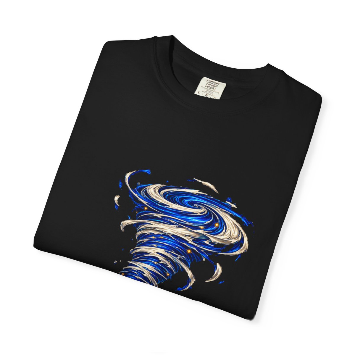Storm Uncorked Tee folded front print detail