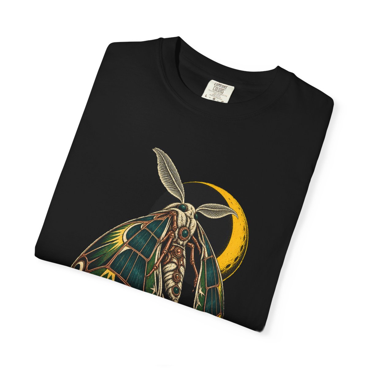 Moth Eclipse Tee folded front print detail
