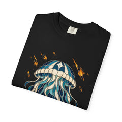 Jellyfish Haven Tee folded front print detail