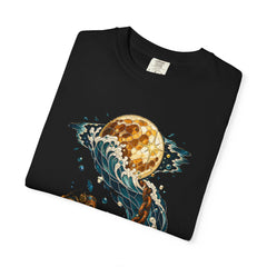 Moon Unchained Tee folded front print detail