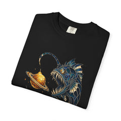 Planet Lure Tee folded front print detail