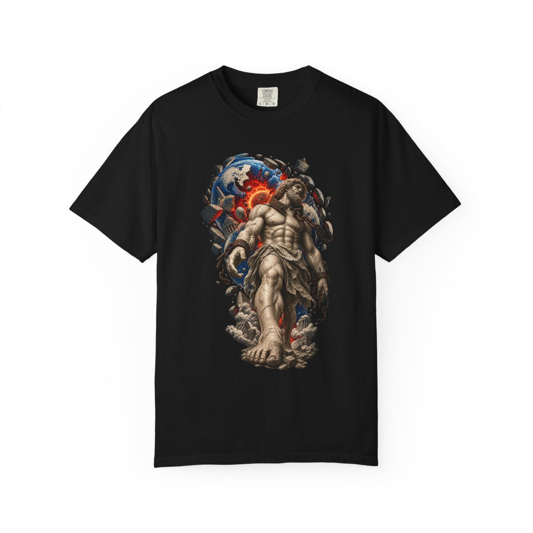 Atlas Refusal Monument Front Print Tee