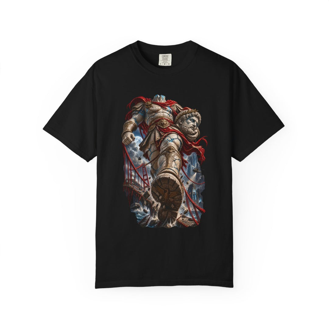 Headless Crossing Monument Front Print Tee