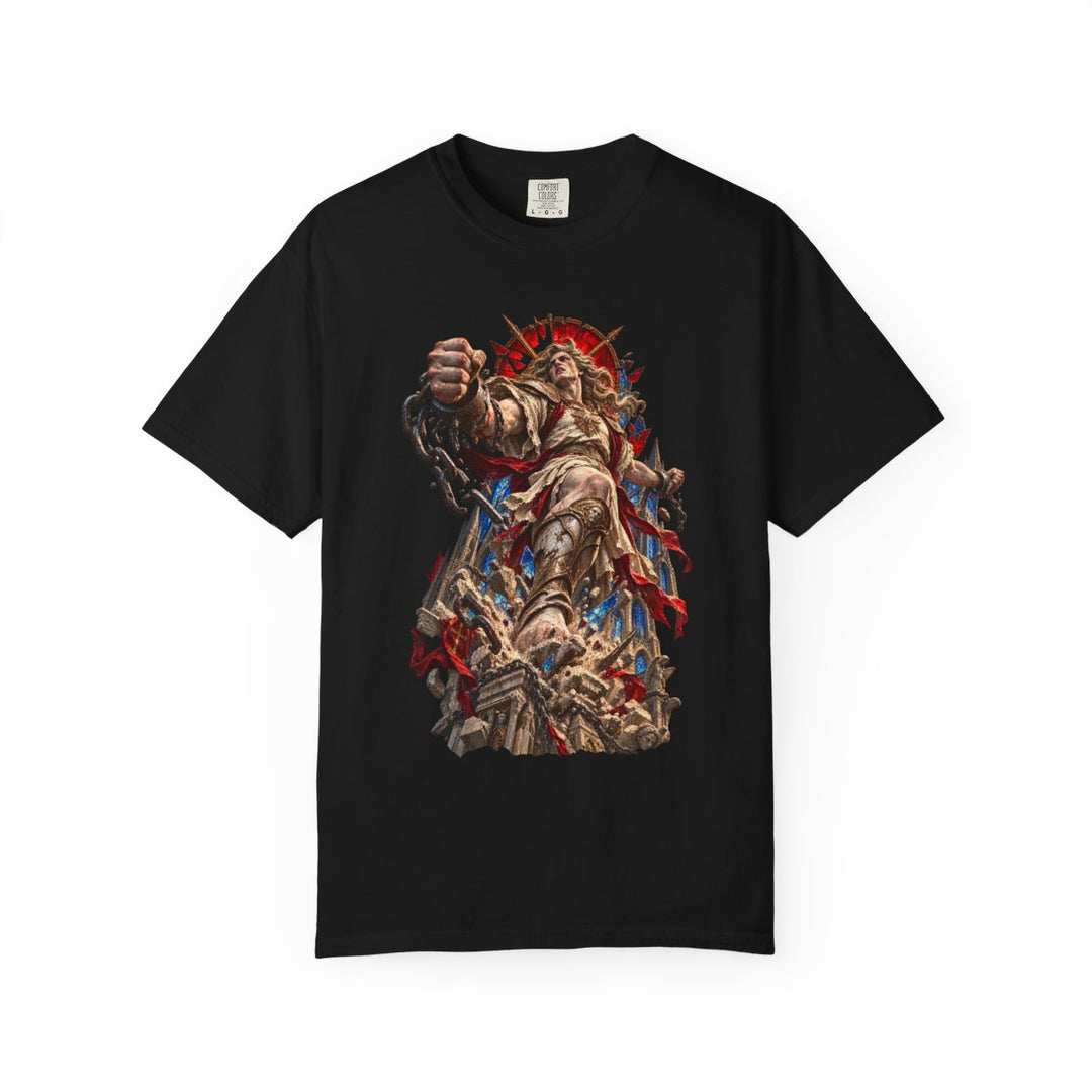 Saint Unbound Monument Front Print Tee