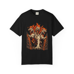 Cerberus Gate Tee large front print on a Black Comfort Colors 1717 tee
